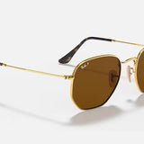 Hexagonal Flat Sunglasses (Ray-Ban)