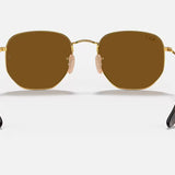 Hexagonal Flat Sunglasses (Ray-Ban)