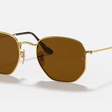 Hexagonal Flat Sunglasses (Ray-Ban)