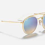 Round Double Bridge Sunglasses (Ray-Ban)