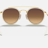 Round Double Bridge Sunglasses (Ray-Ban)