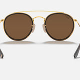 Round Double Bridge Sunglasses (Ray-Ban)