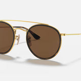 Round Double Bridge Sunglasses (Ray-Ban)