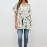 Floral Tiered Kimono