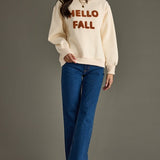 "Hello Fall" Graphic Sweatshirt