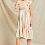 Silly For Smock Midi Dress