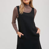 Panel Detail Sleeveless Dress