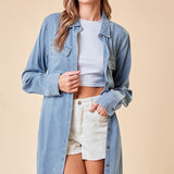 Denim Shirt Dress