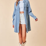 Denim Shirt Dress
