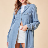 Denim Shirt Dress