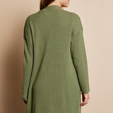 Ready & Ribbed Long Cardi