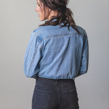 MONO B Crop Denim Jacket