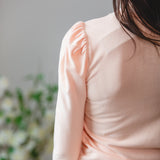 Puff Sleeve Hacci Pullover