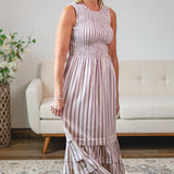 Sasha Smocked Maxi Dress