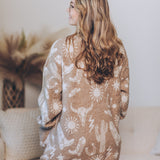 Oversized Western Sweater Cardi