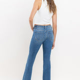 Miranda Mid Rise Bootcut Jean (Vervet)