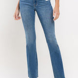 Miranda Mid Rise Bootcut Jean (Vervet)