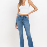 Miranda Mid Rise Bootcut Jean (Vervet)