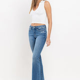 Miranda Mid Rise Bootcut Jean (Vervet)