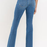 Miranda Mid Rise Bootcut Jean (Vervet)