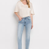 Eleanor Crop Straight Jean (Flying Monkey)