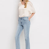 Eleanor Crop Straight Jean (Flying Monkey)