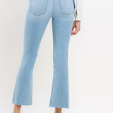 Miranda Mid Rise Ankle Bootcut Jean (Plus) (Vervet)