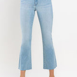 Miranda Mid Rise Ankle Bootcut Jean (Plus) (Vervet)