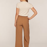 Cropped Wide Leg Pant