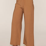 Cropped Wide Leg Pant