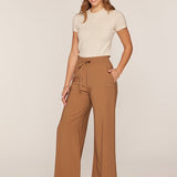 Cropped Wide Leg Pant