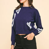 Heart Pullover Sweater