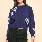 Heart Pullover Sweater