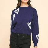 Heart Pullover Sweater