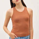 About The Basics Round Neck Tank
