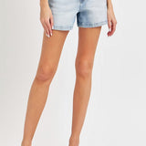High Rise Shorts (Risen Jeans)