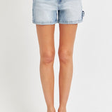 High Rise Shorts (Risen Jeans)