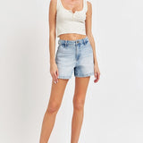 High Rise Shorts (Risen Jeans)