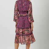 Floral Fix Midi Dress