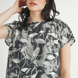 Abstract Print Mini Dress