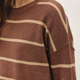 Box Cut Drop Shoulder Sweater