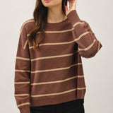 Box Cut Drop Shoulder Sweater
