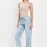 Harrison High Rise Barrel Jean (Flying Monkey)