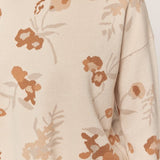 Fun With Floral Jacquard Sweater