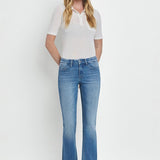 Abbie Mid Rise Bootcut Jean (Flying Monkey)