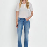 Abbie Mid Rise Bootcut Jean (Flying Monkey)