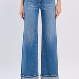 Tasha Cuffed Wide Jean (Flying Monkey)