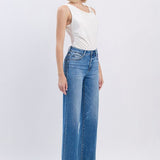 Tasha Cuffed Wide Jean (Flying Monkey)