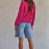 Boston Waffle Knit Pullover