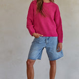 Boston Waffle Knit Pullover
